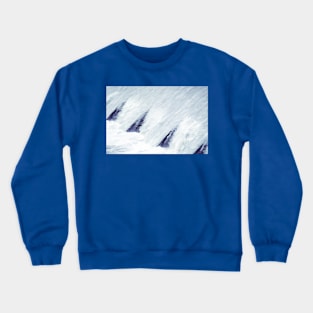 Power of Water Astract Crewneck Sweatshirt